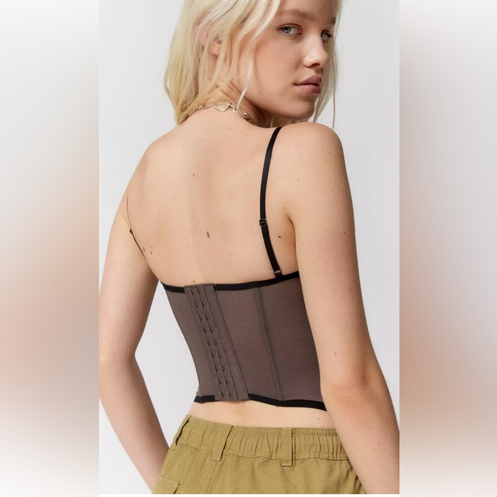 Urban Outfitters Black Corset Top